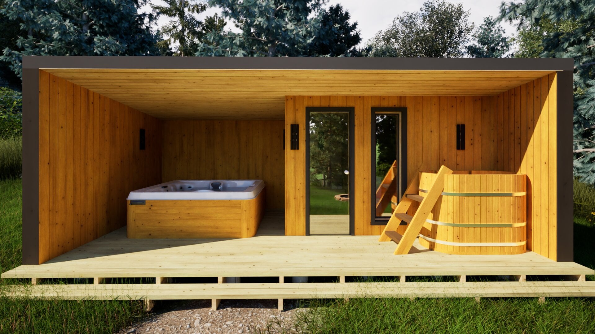 Sauna BANNIK – widok 1